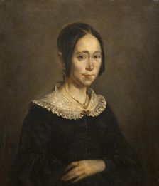 Madame Frigot, 1841. Creator: Jean Francois Millet