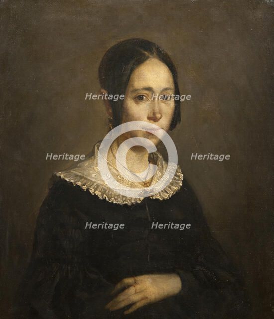 Madame Frigot, 1841. Creator: Jean Francois Millet.