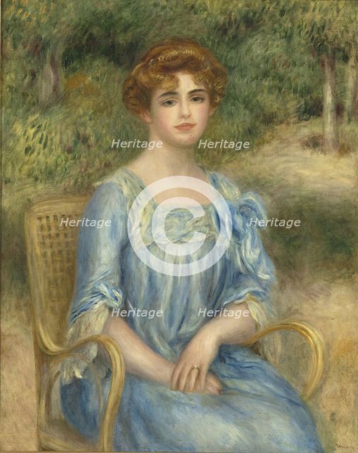 Madame Gaston Bernheim de Villers, nee Suzanne Adler, 1901. Artist: Renoir, Pierre Auguste (1841-1919)