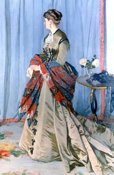 Madame Gaudibert 1868. Artist: Claude Monet
