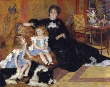 Madame Georges Charpentier (Marguérite-Louise Lemonnier, 1848-1904)..., 1878. Creator: Pierre-Auguste Renoir