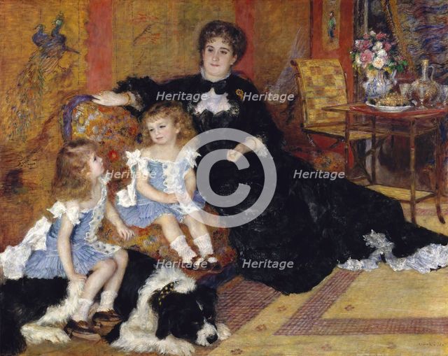 Madame Georges Charpentier (Marguérite-Louise Lemonnier, 1848-1904)..., 1878. Creator: Pierre-Auguste Renoir.