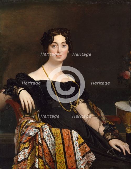 Madame Jacques-Louis Leblanc (Françoise Poncelle, 1788-1839), 1823. Creator: Jean-Auguste-Dominique Ingres.