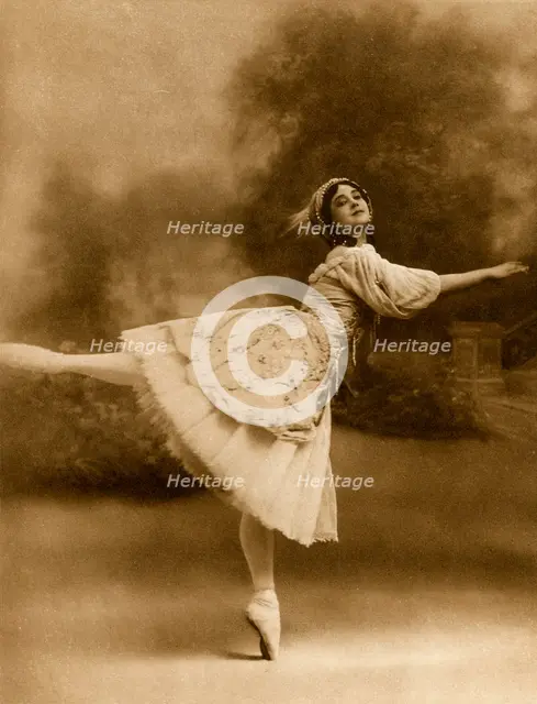 Madame Karsavina, c1913.Artist: Dover Street Studios