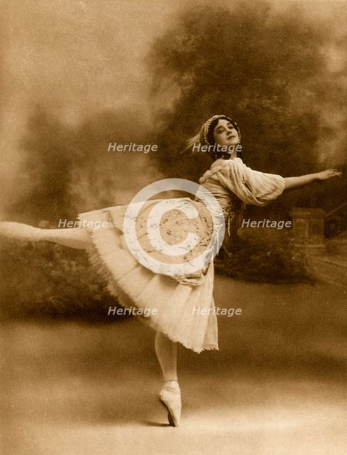 Madame Karsavina, c1913.Artist: Dover Street Studios