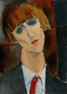 Madame Kisling, c. 1917. Creator: Amadeo Modigliani