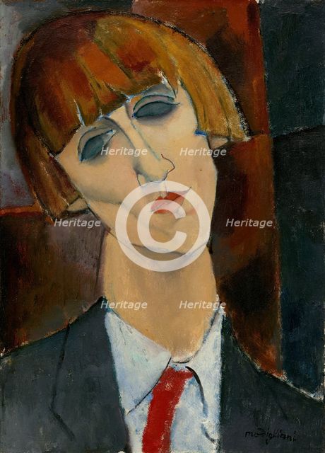 Madame Kisling, c. 1917. Creator: Amadeo Modigliani.