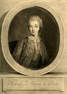 Madame La Comtesse du Barry c1770s?, (1903). Creators: Unknown, Jacques Firmin Beauvarlet