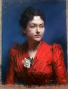 Madame Lambert 1889. Artist: Leon-Augustin Lhermitte