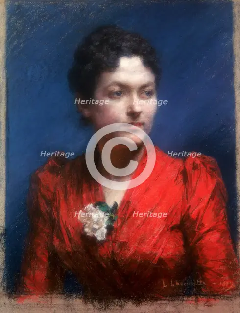 'Madame Lambert', 1889. Artist: Leon-Augustin Lhermitte