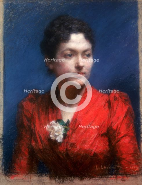 'Madame Lambert', 1889. Artist: Leon-Augustin Lhermitte