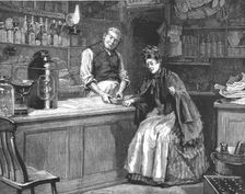 " Madame Leroux"; By Francis Eleanor Trollope; "Should you say Miss Enderby is exactly..., 1890. Creator: Percy Macquoid