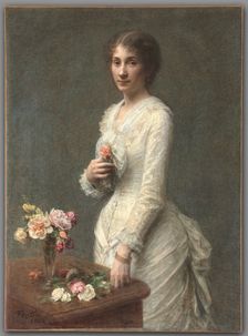 Madame Lerolle, 1882. Creator: Henri Fantin-Latour (French, 1836-1904)