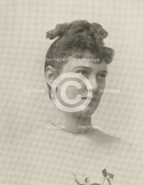 Madame Lillian Nordica of the Metropolitan Opera Company Season 1893-4, 1893. Creator: Unknown.