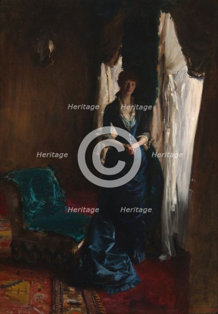 Madame Paul Escudier (Louise Lefevre), 1882. Creator: John Singer Sargent.