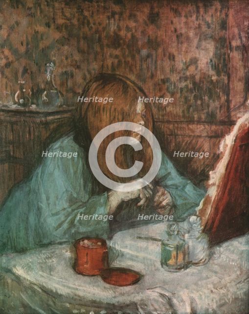 'Madame Poupoule at her Toilet', 1898, (1952). Creator: Henri de Toulouse-Lautrec.