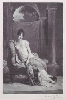 Madame Récamier, 1906., 1906. Creator: Timothy Cole