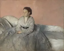 Madame René de Gas, 1872/1873. Creator: Edgar Degas