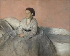 Madame René de Gas, 1872/1873. Creator: Edgar Degas
