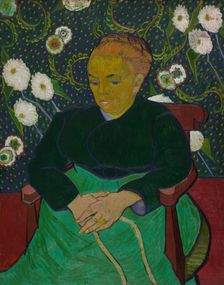 Madame Roulin Rocking the Cradle (La berceuse), 1889. Creator: Vincent van Gogh