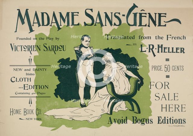 Madame Sans-Gêne, c1895. Creator: Unknown.