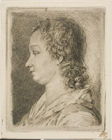Madame Schmidt (the Artist's Wife), 1753. Creator: Georg Friedrich Schmidt