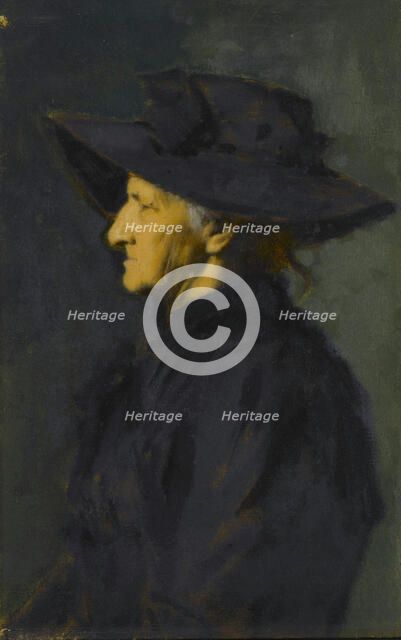 Madame Séraphin Henner, c.1901. Creator: Jean Jacques Henner.