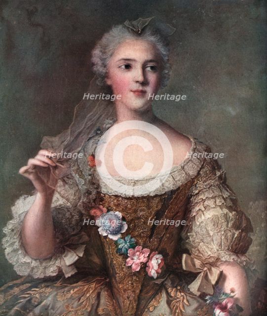 'Madame Sophie, daughter of Louis XV', 1909.Artist: Jean-Marc Nattier