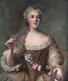 Madame Sophie, daughter of Louis XV 1909.Artist: Jean-Marc Nattier
