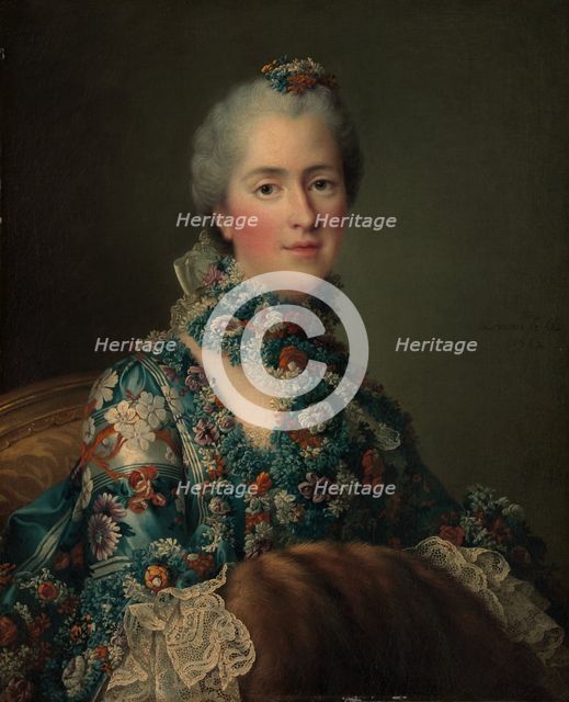 Madame Sophie de France (1734-1782), 1762. Creator: Francois Hubert Drouais.