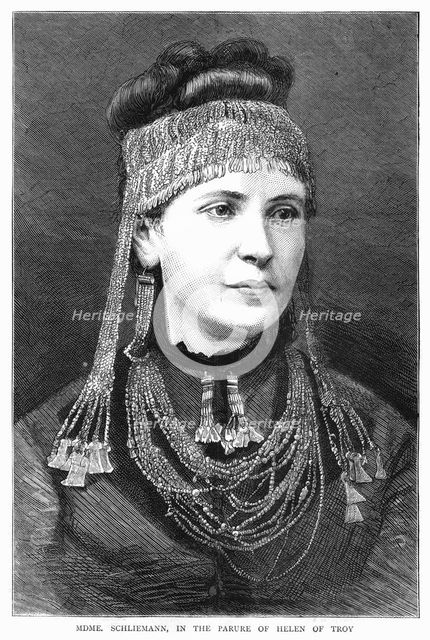 Madame Sophie Schliemann, 1877. Creator: Unknown.