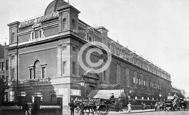 Madame Tussaud's, Marylebone Road, Westminter, London, possibly late 19th century. Creator: Unknown.