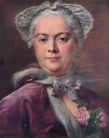 Madame Valade c1746. Artist: Jean-Baptiste Perronneau