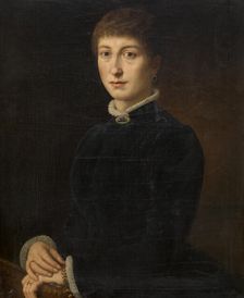 Madame Van Soom, 1883. Creator: Eugene Siberdt