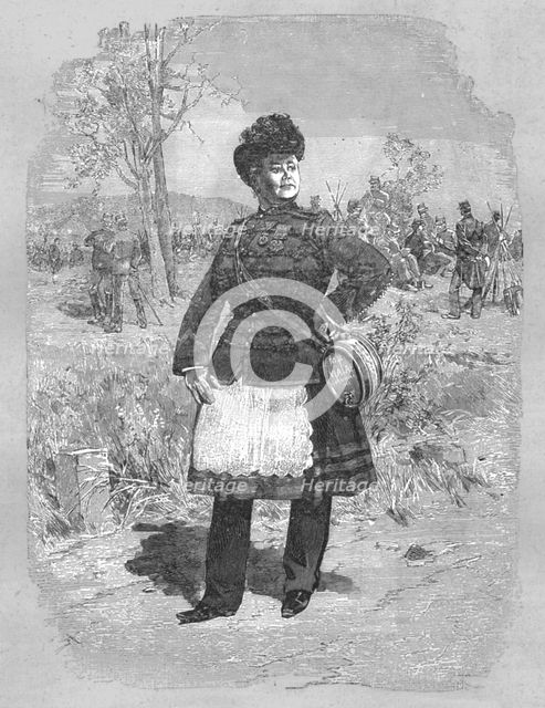 ''Madame Vialar, The last of the French Cantinieres', 1890. Creator: Unknown.