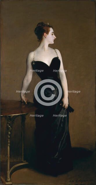 Madame X (Madame Pierre Gautreau), 1884. Artist: Sargent, John Singer (1856-1925)