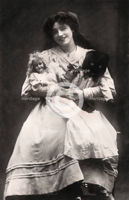 Madge Crichton (b1881), actress, 1906.Artist: Lemeilleur