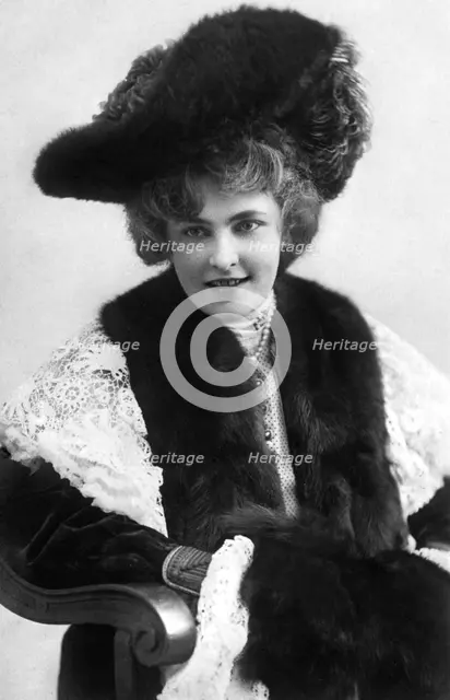 Madge Lessing (1866-1932), German actress, 1900s. Artist: Unknown