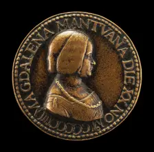 Maddalena of Mantua [obverse], 1504. Creator: Unknown
