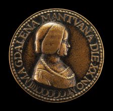 Maddalena of Mantua [obverse], 1504. Creator: Unknown