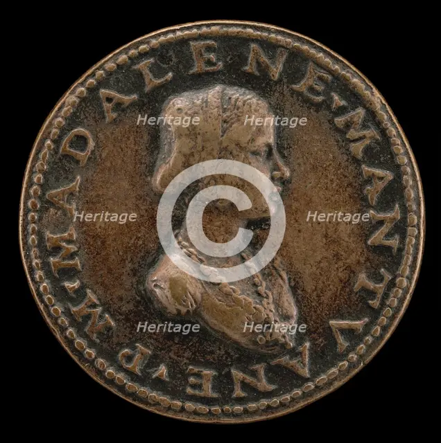 Maddalena of Mantua [obverse], probably c. 1500/1520. Creator: Unknown.