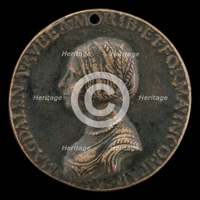 Maddalena Rossi [obverse], probably c. 1500/1530. Creator: Unknown.