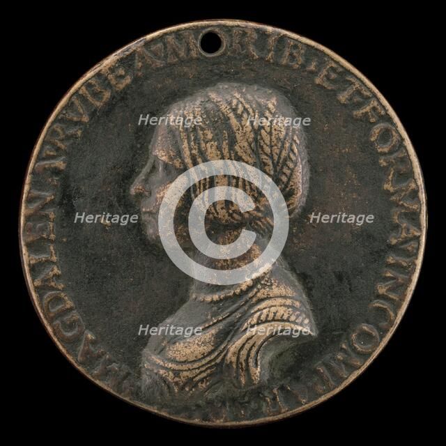 Maddalena Rossi [obverse], probably c. 1500/1530. Creator: Unknown.