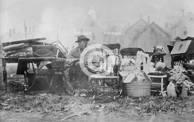 Made homeless by Bangor fire, 1911. Creator: Bain News Service.