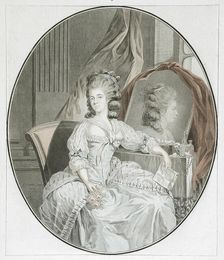 Mademoiselle du T..., 1779. Creator: Jean Francois Janinet