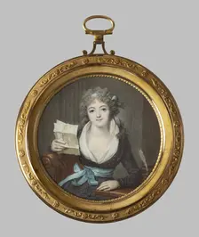 Mademoiselle de Montbrizon, 1795. Creator: Francois Dumont