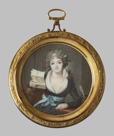 Mademoiselle de Montbrizon, 1795. Creator: Francois Dumont