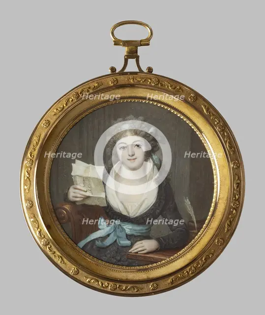 Mademoiselle de Montbrizon, 1795. Creator: Francois Dumont.