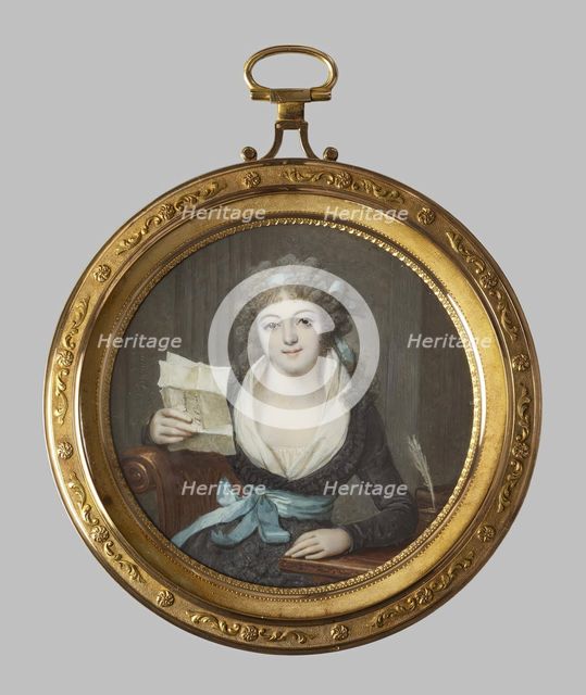 Mademoiselle de Montbrizon, 1795. Creator: Francois Dumont.