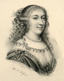 Mademoiselle de Montpensier (1627-1693), c1830. Creator: Francois-Seraphin Delpech